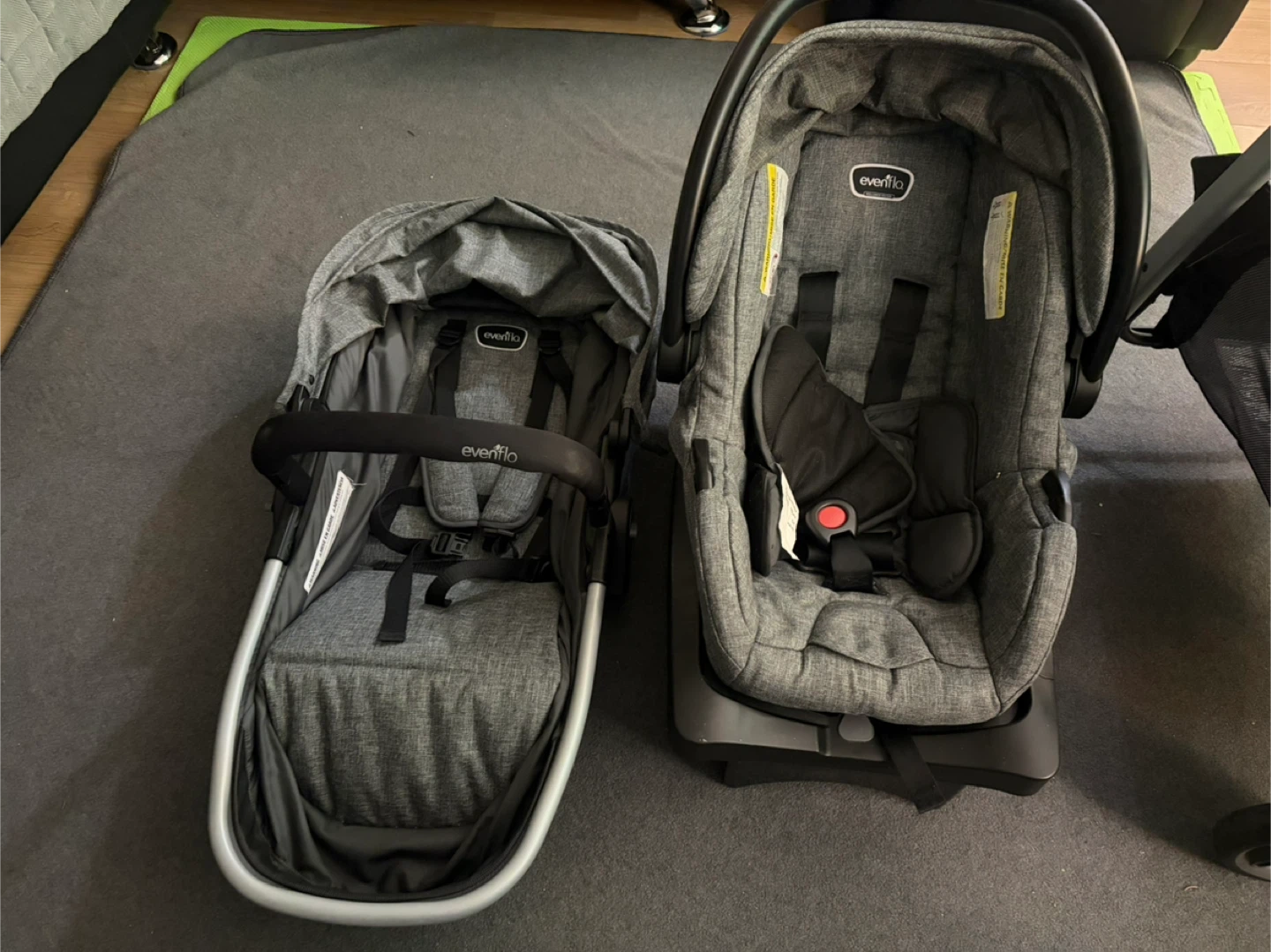 Evenflo Stroller and Car Seat Travel System - photo 3