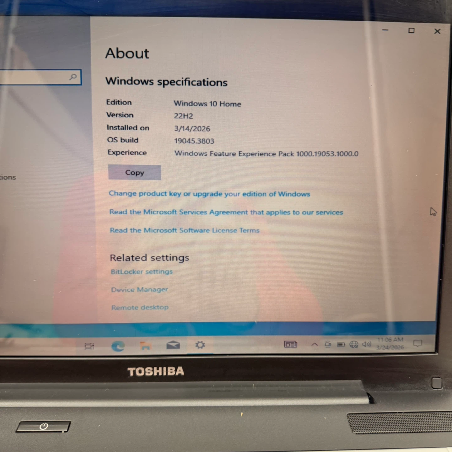 Toshiba Satellite A200 Laptop Celeron 2.5GB 100GB Works - photo 3