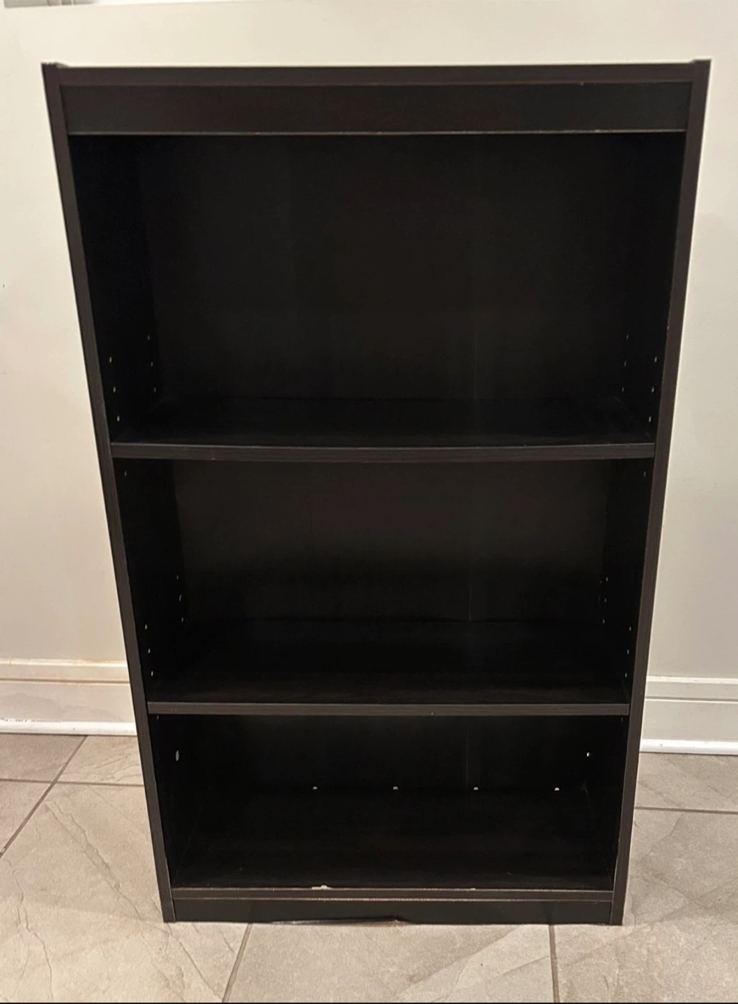 🥕Dark Brown 3-Shelf Bookshelf
