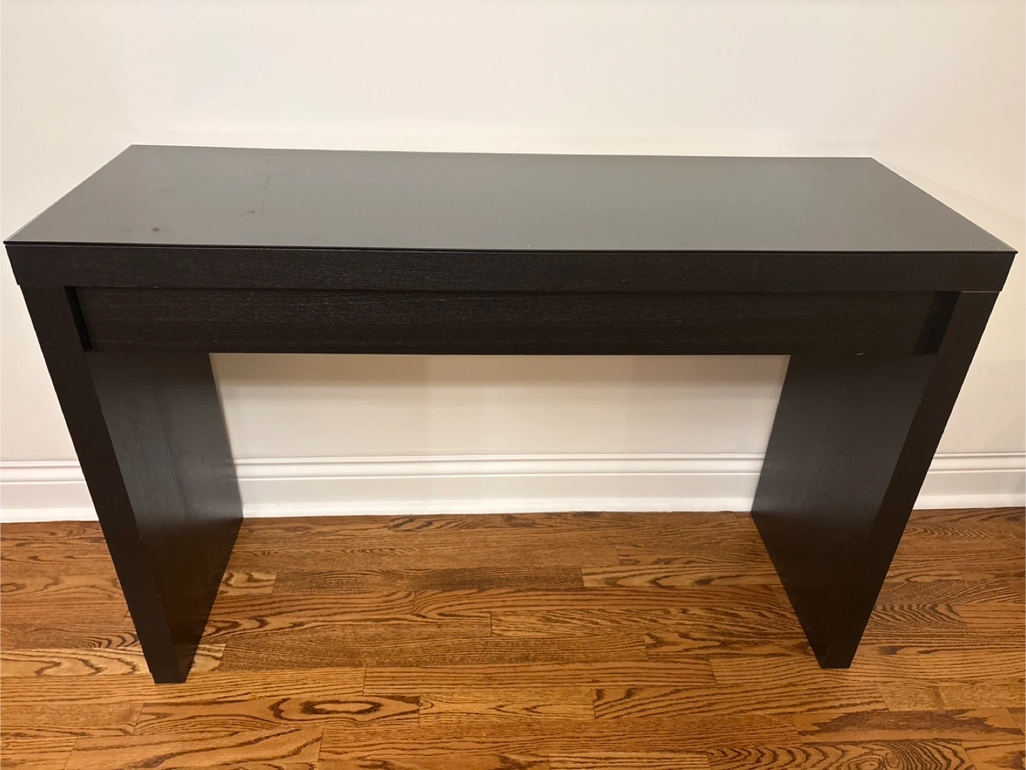 IKEA Malm Dressing Table with Glass Top