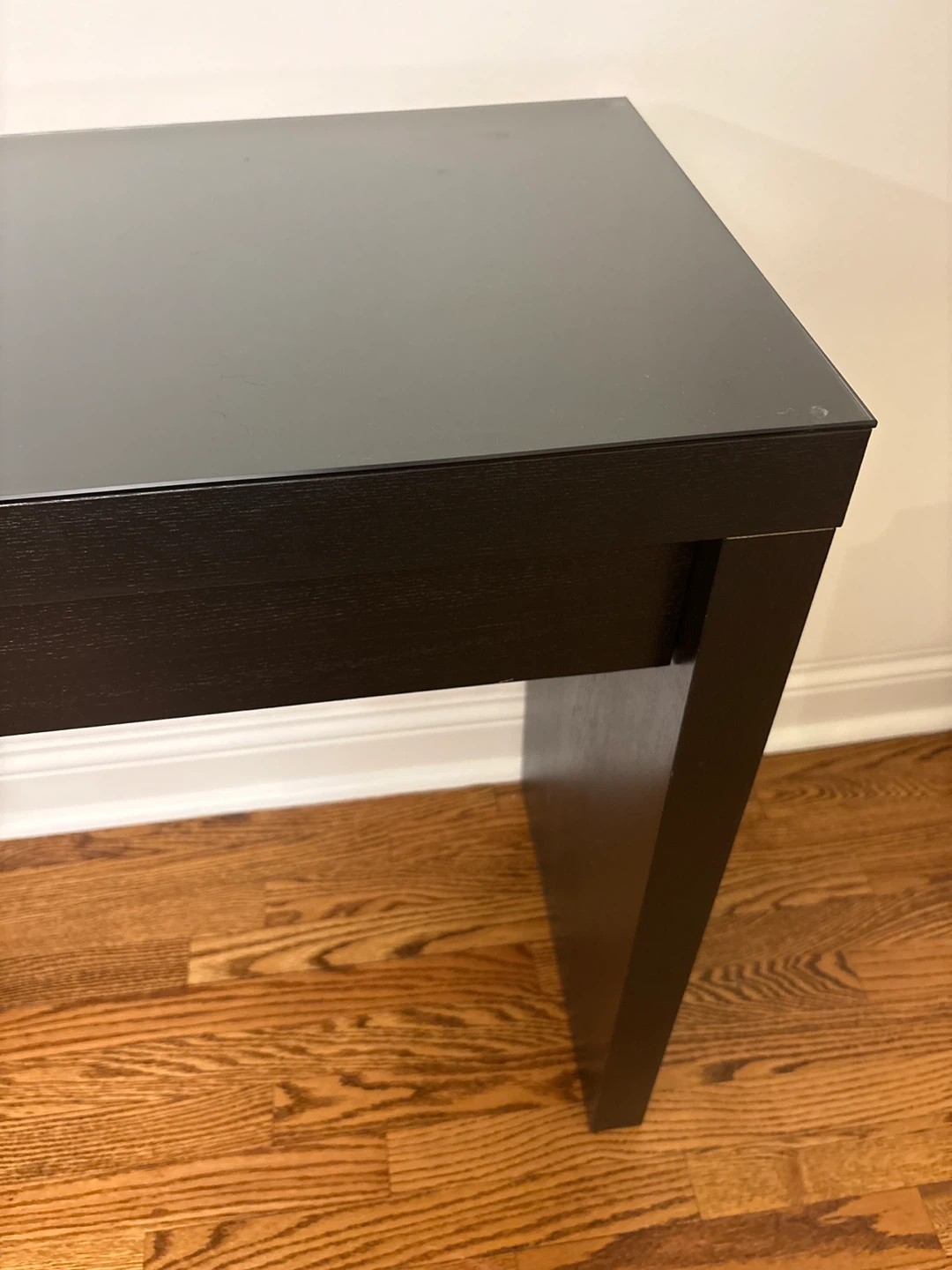 IKEA Malm Dressing Table with Glass Top - photo 3