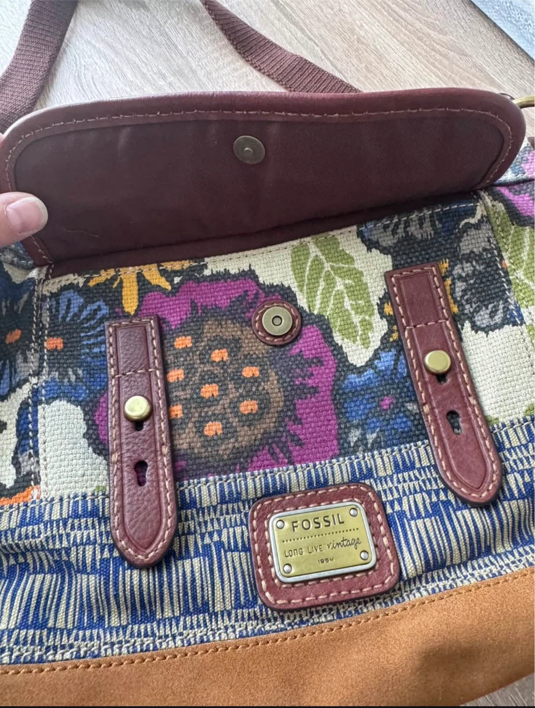 Fossil Shoulder Bag - Floral Print - photo 3