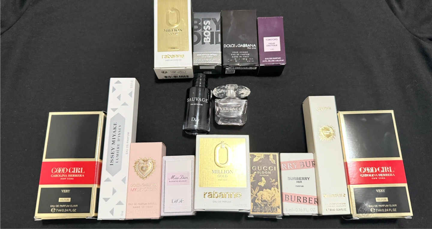 Assorted Women's and Men's Mini Perfume Collection