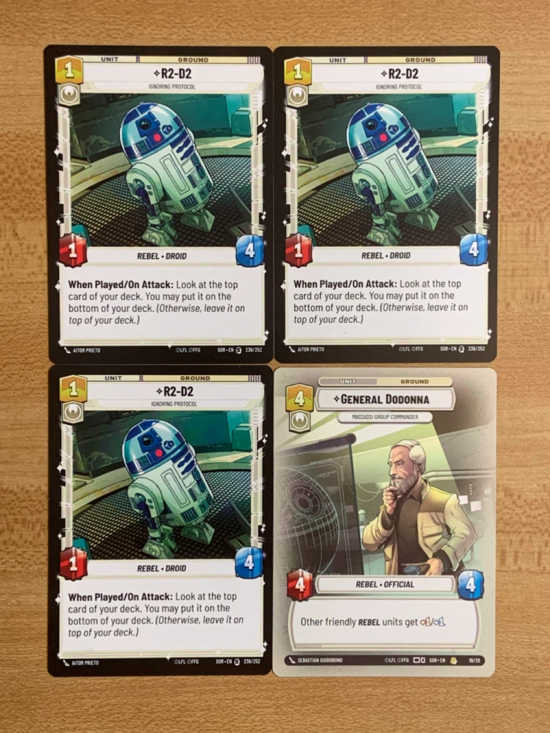 Star Wars Unlimited Cards Lot – 8 Cards Bundle