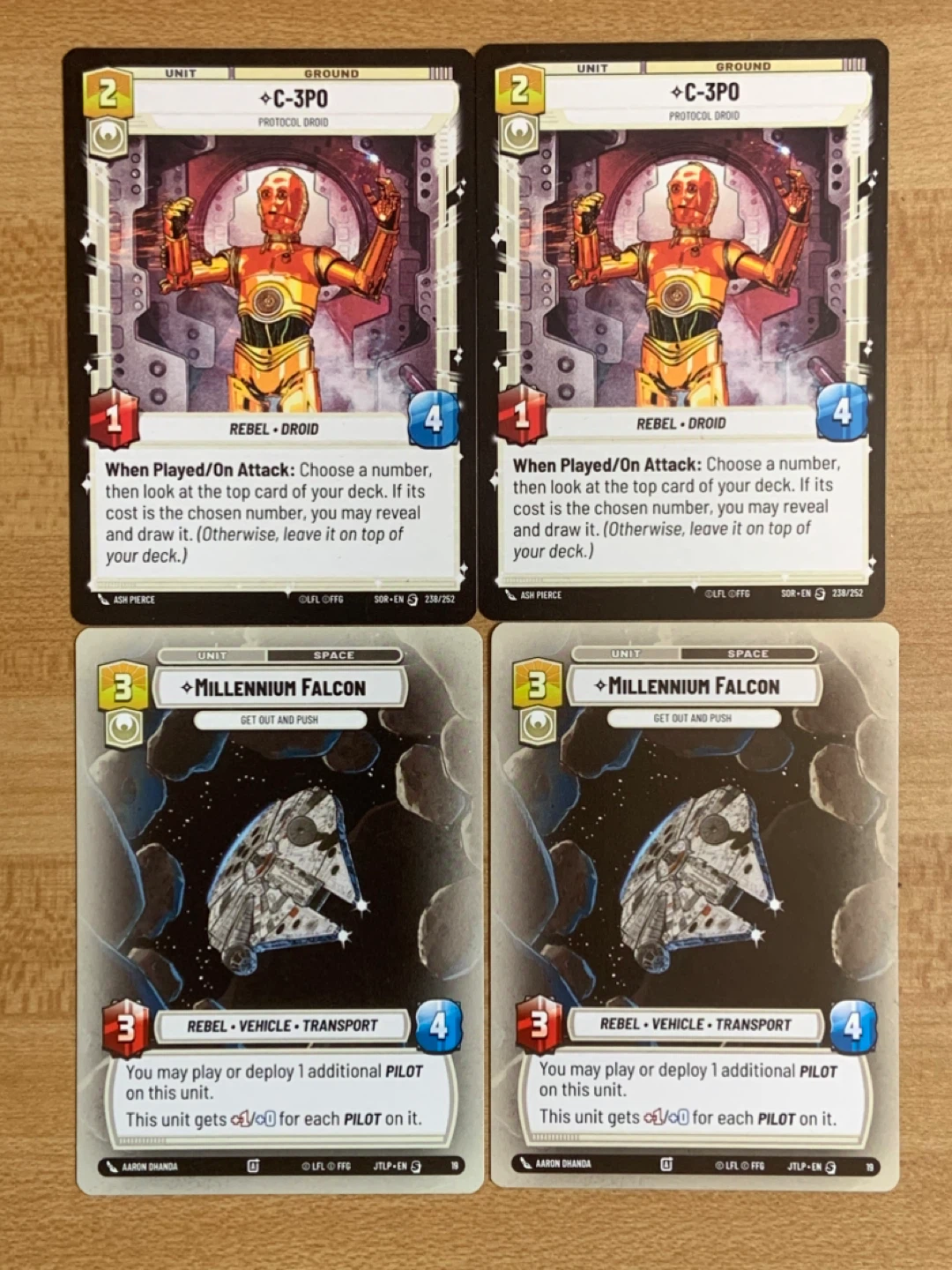 Star Wars Unlimited Cards Lot – 8 Cards Bundle - photo 2