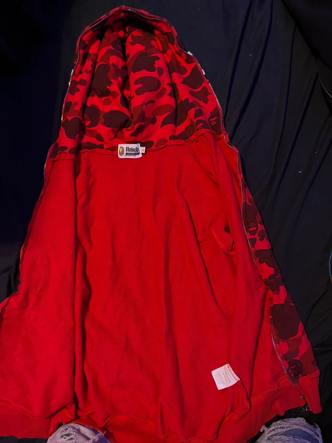 Red Bape Hoodie - photo 5