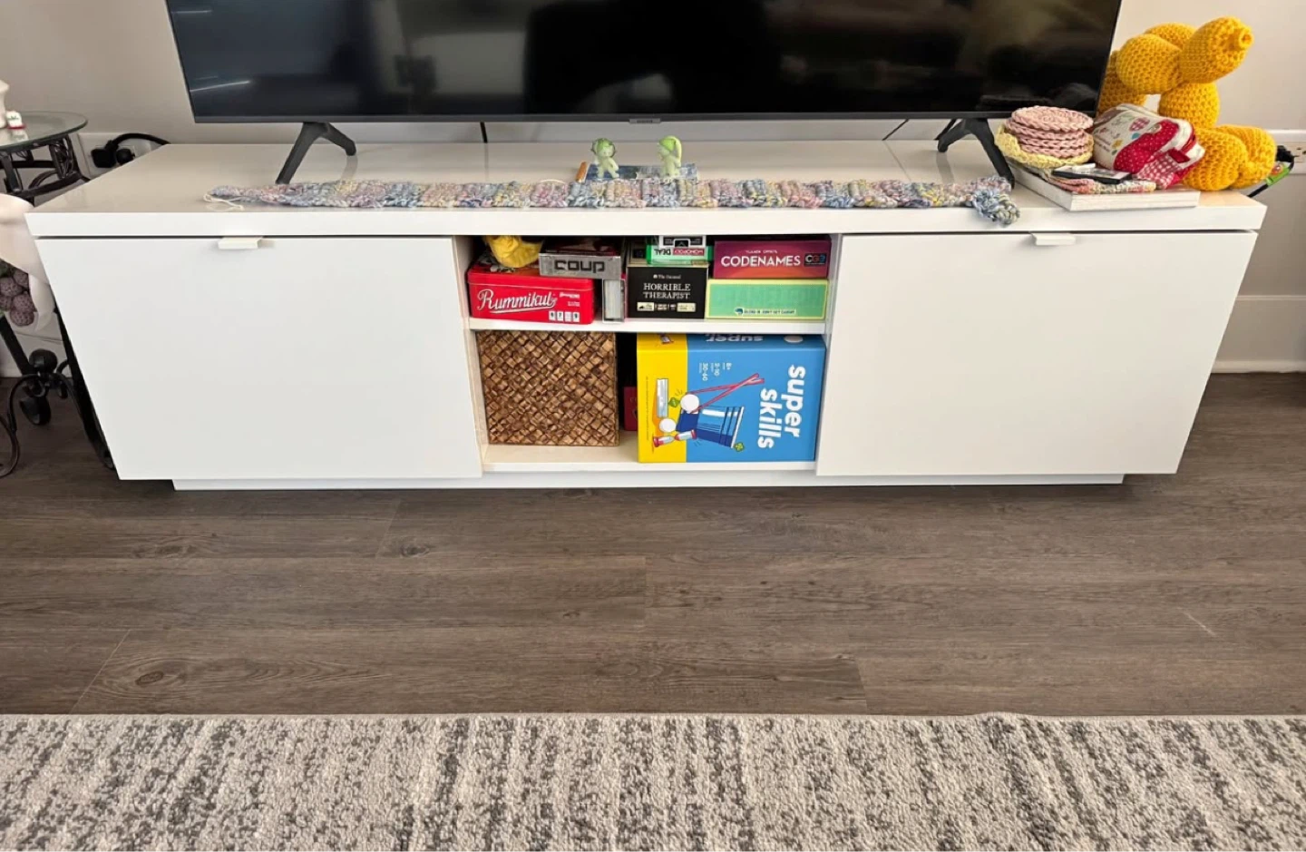 Ikea byas tv console
