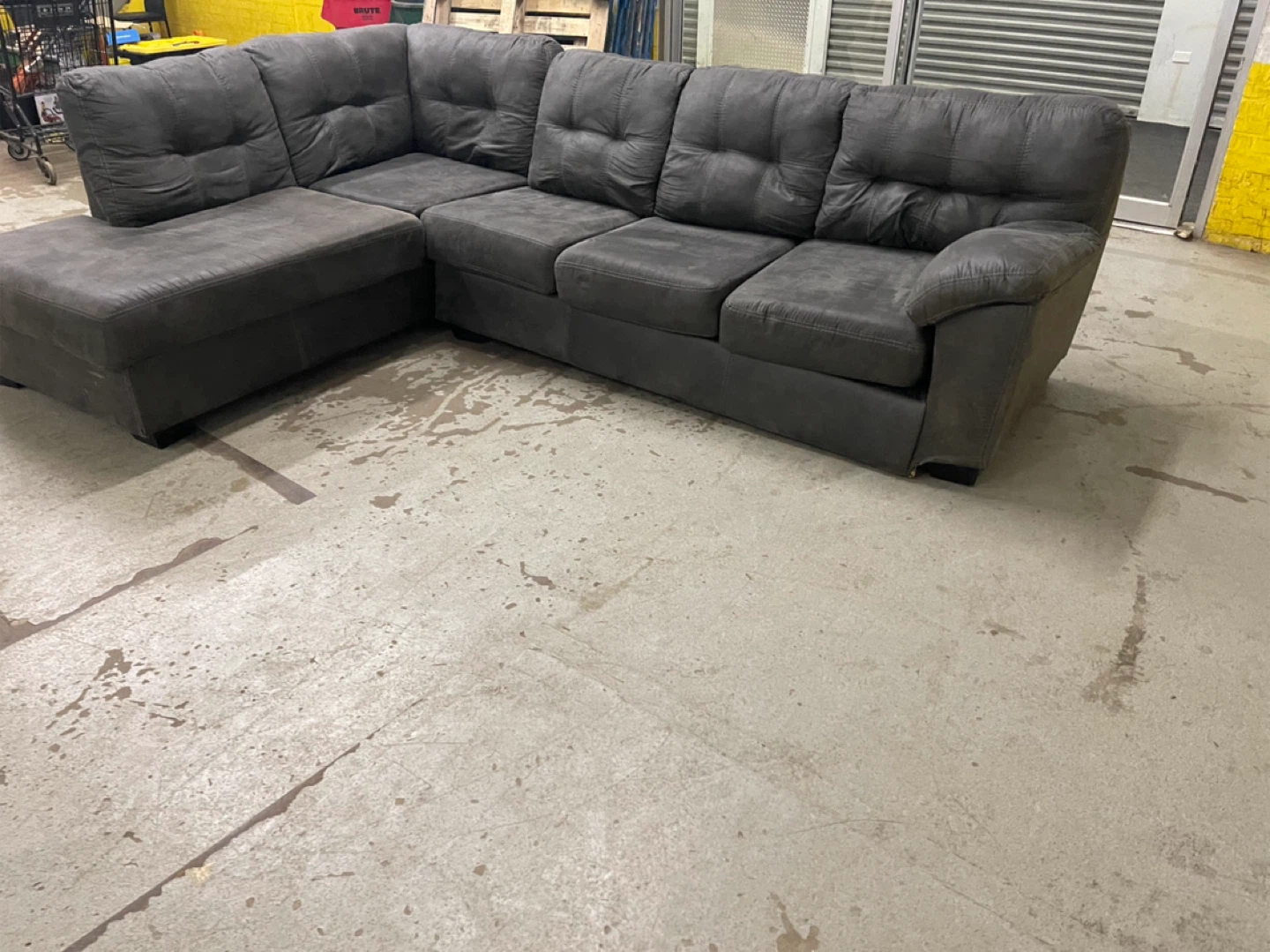 Dark Gray Sectional Sofa