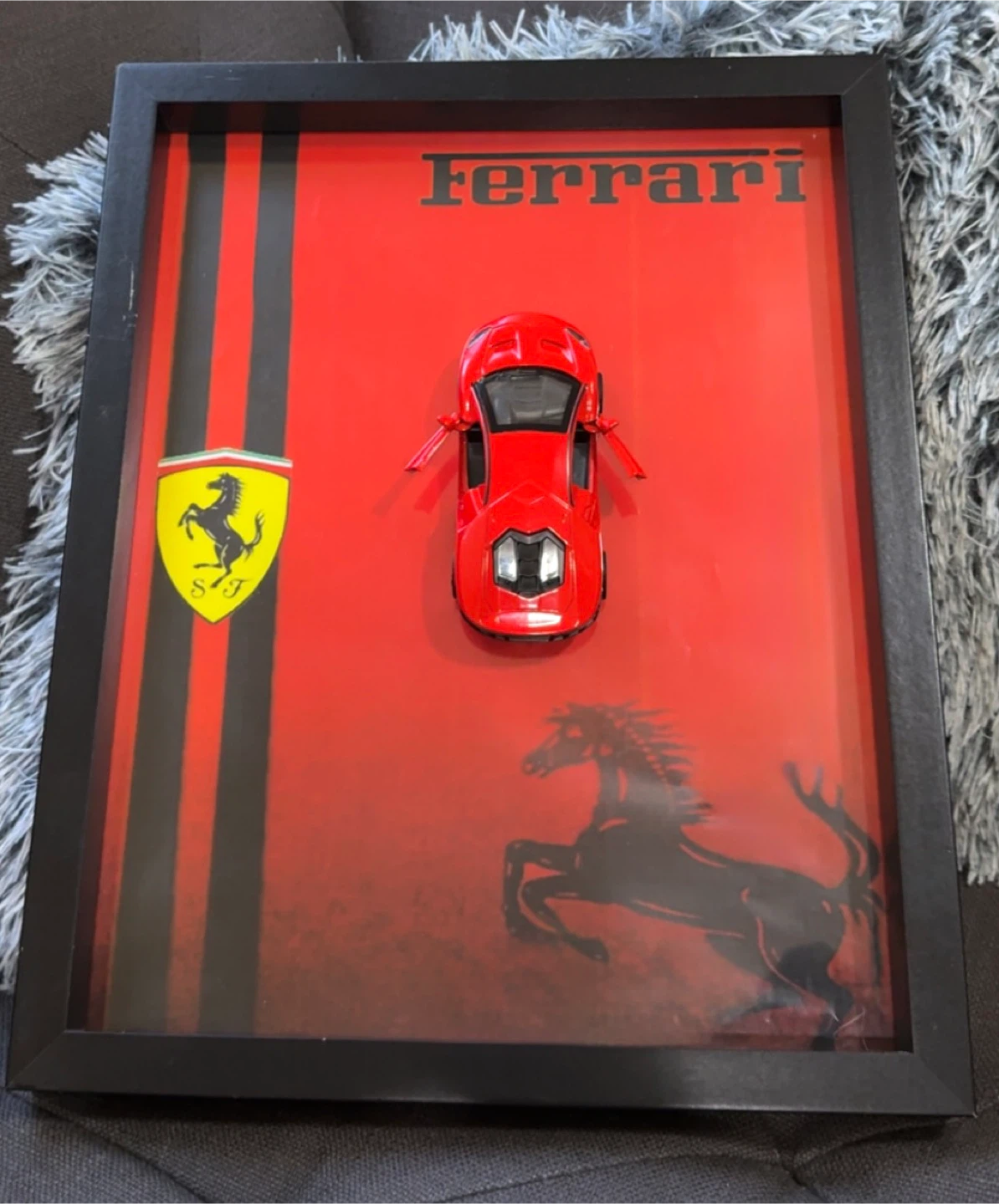 Ferrari Model Car Display Frame