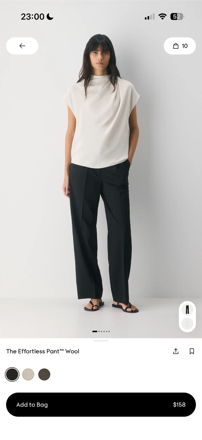Aritzia Effortless Pant