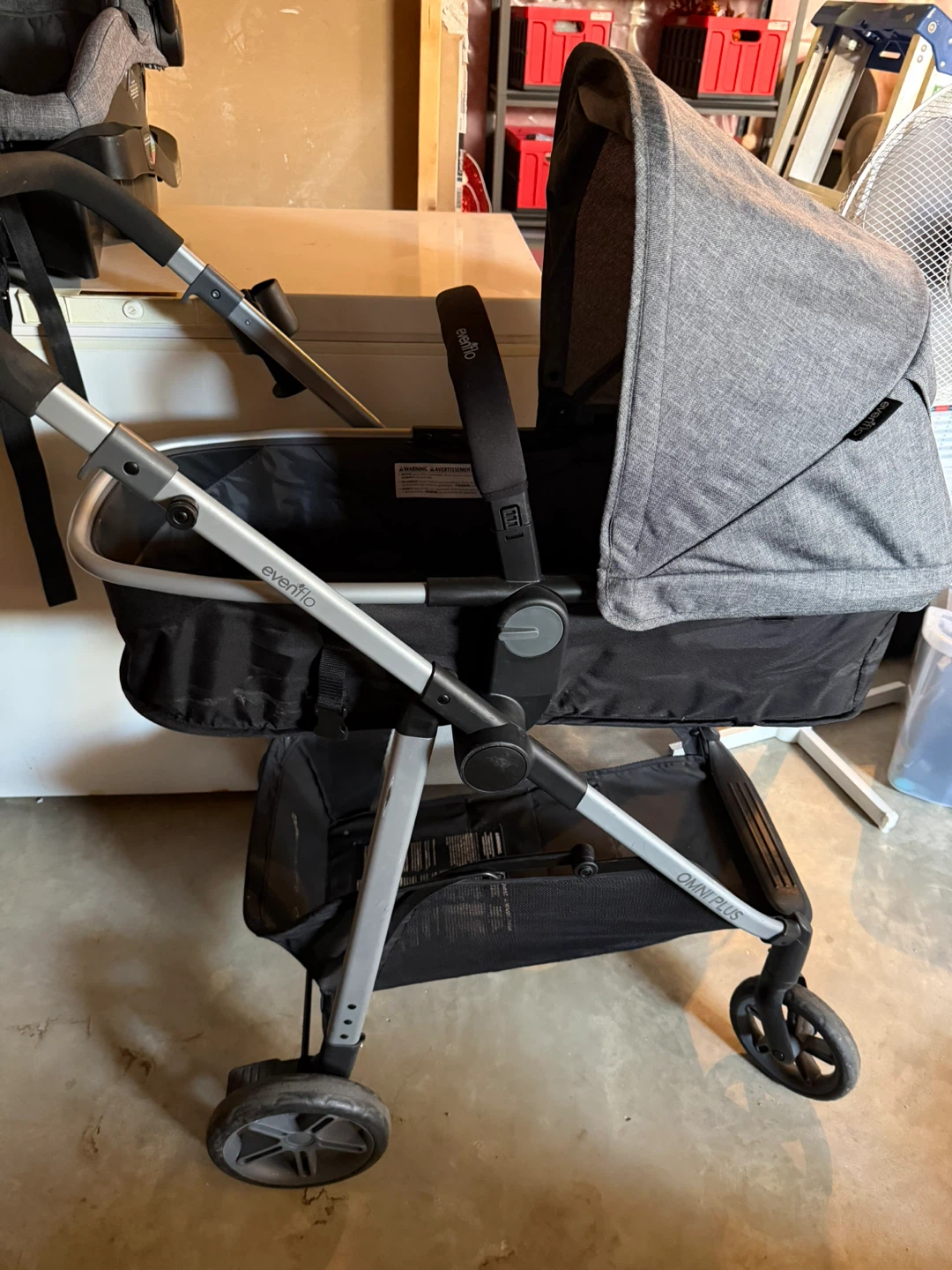 Evenflo Stroller and Car Seat Combo - Grey