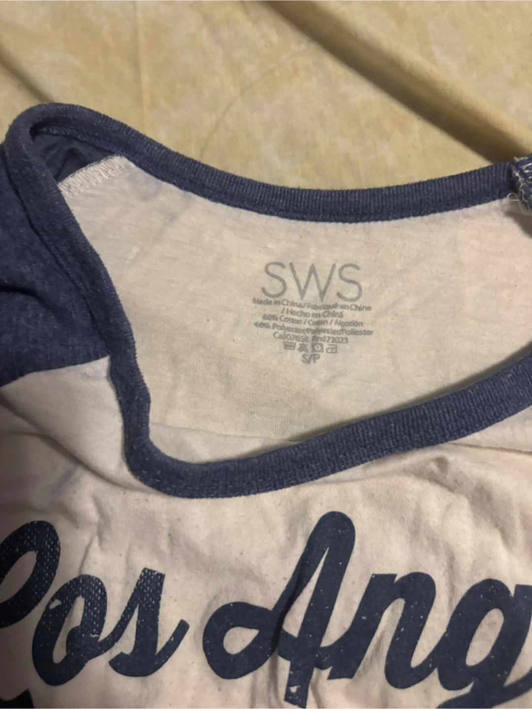 SWS Los Angeles 96 Baseball T-Shirt - photo 2