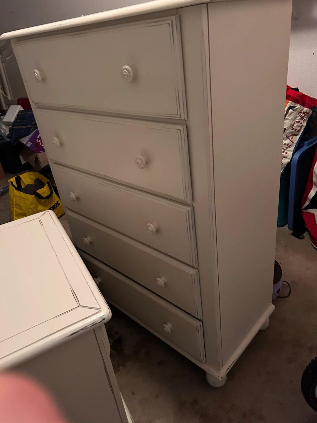 White Bedroom Furniture Set double - photo 2
