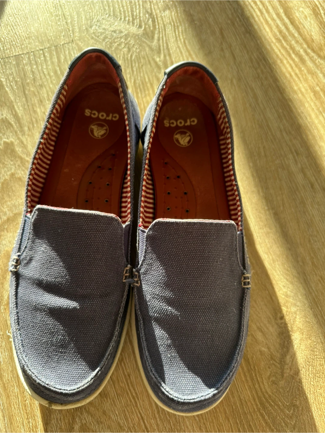 Crocs Women's Navy Loafer Shoes