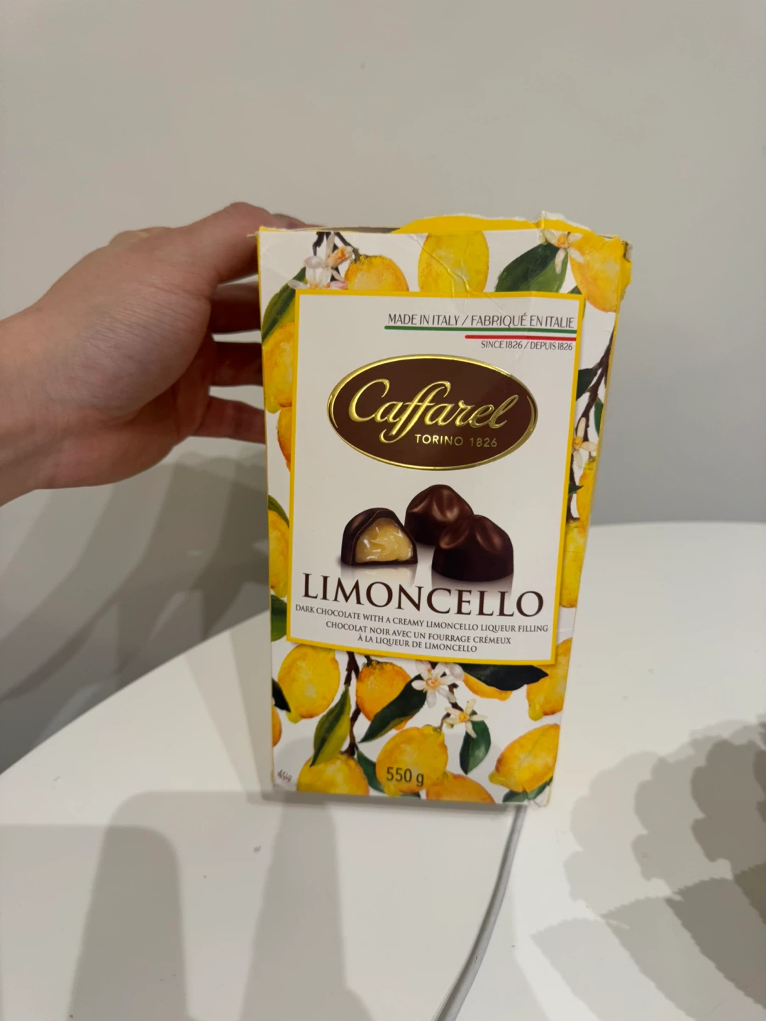 Caffarel Limoncello Dark Chocolates (550g)