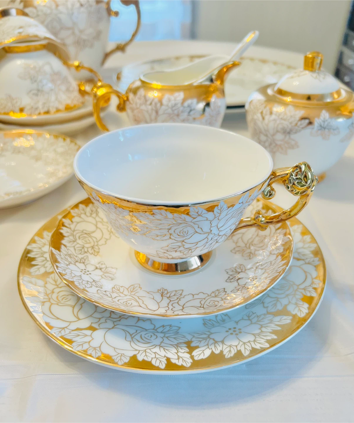 Tea Set with Teapot, Cups, and more - photo 3
