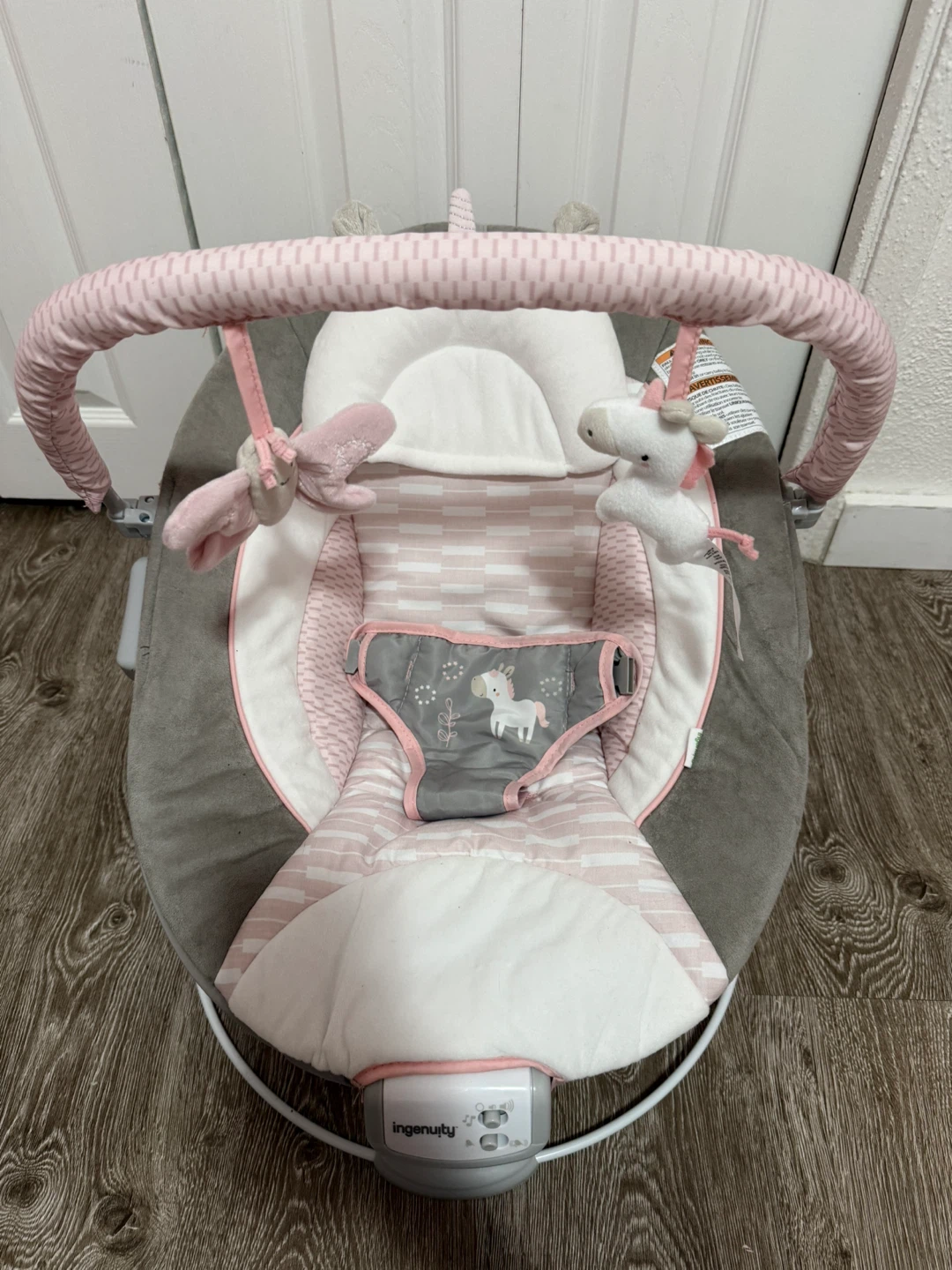 Ingenuity Rocker Bouncer - Pink Unicorn