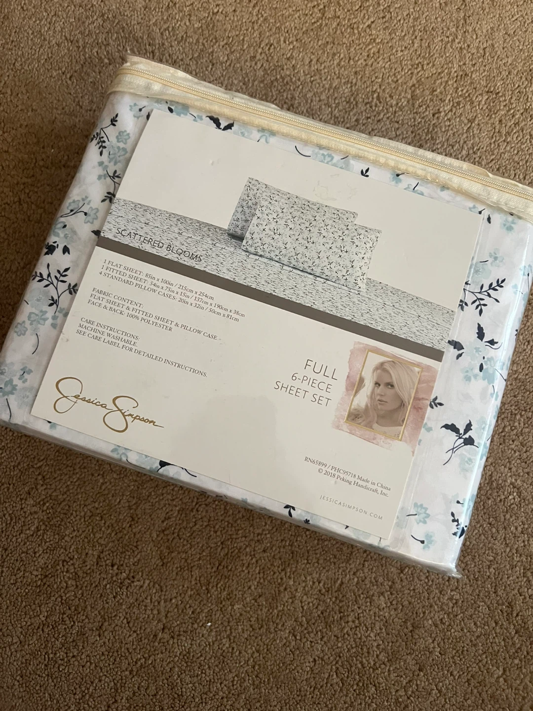 Adelina Home Queen 4 pc Embossed Sheet Set
