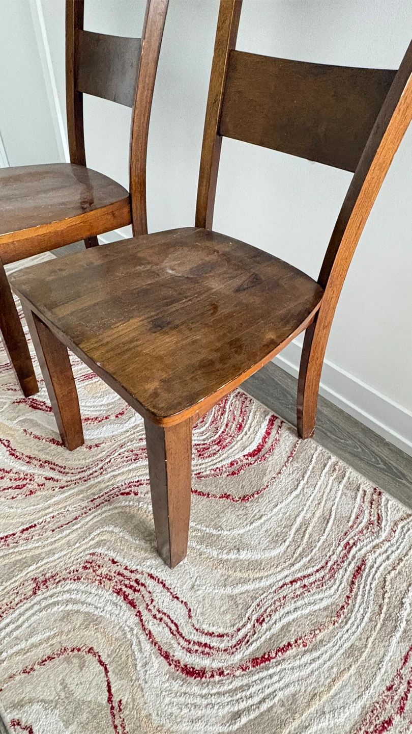 Set of 2 Wooden Dining Chairs - photo 3