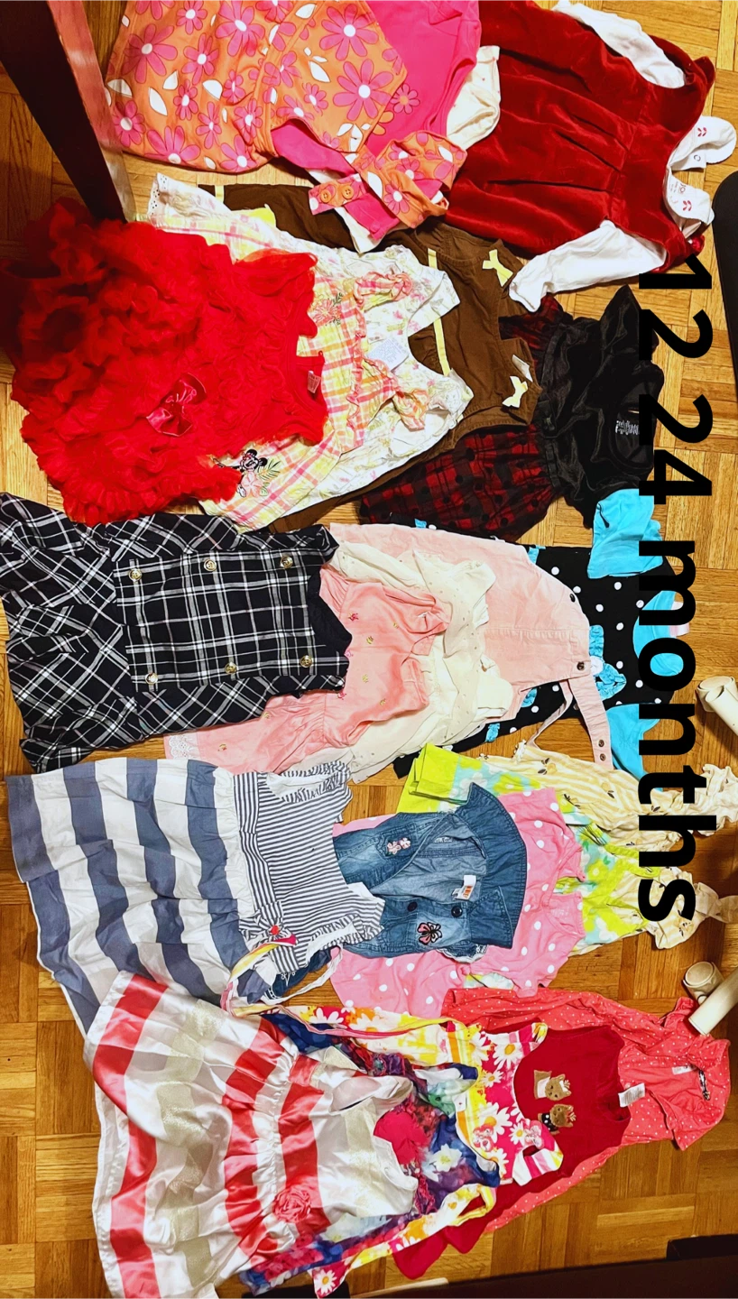 Baby girl clothing (12-18 months)