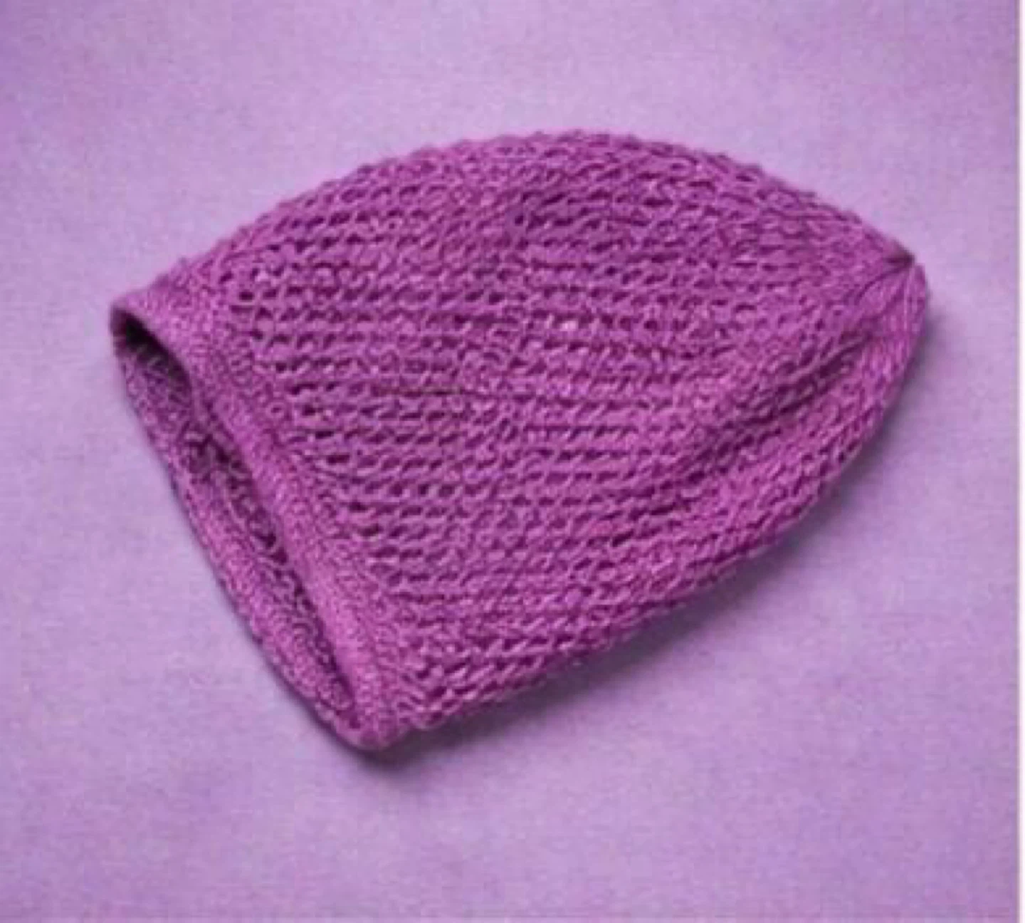 Crocheted Shower Cap/Hair Net - Various Colors - photo 5