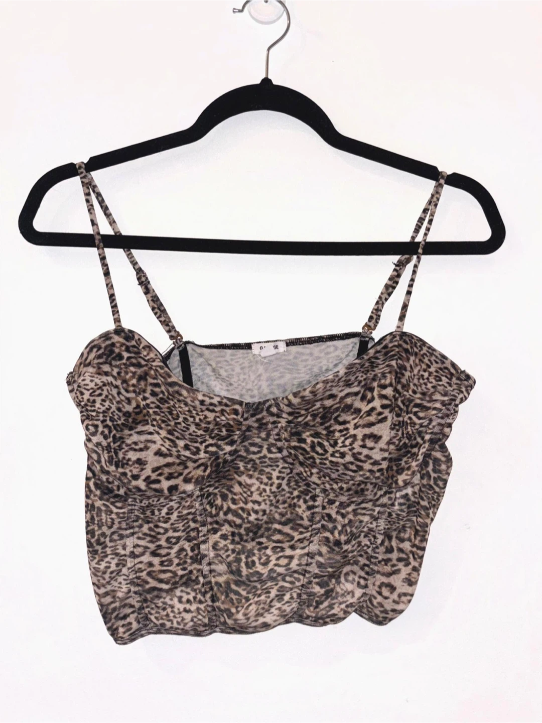 Garage Leopard Print Top XL