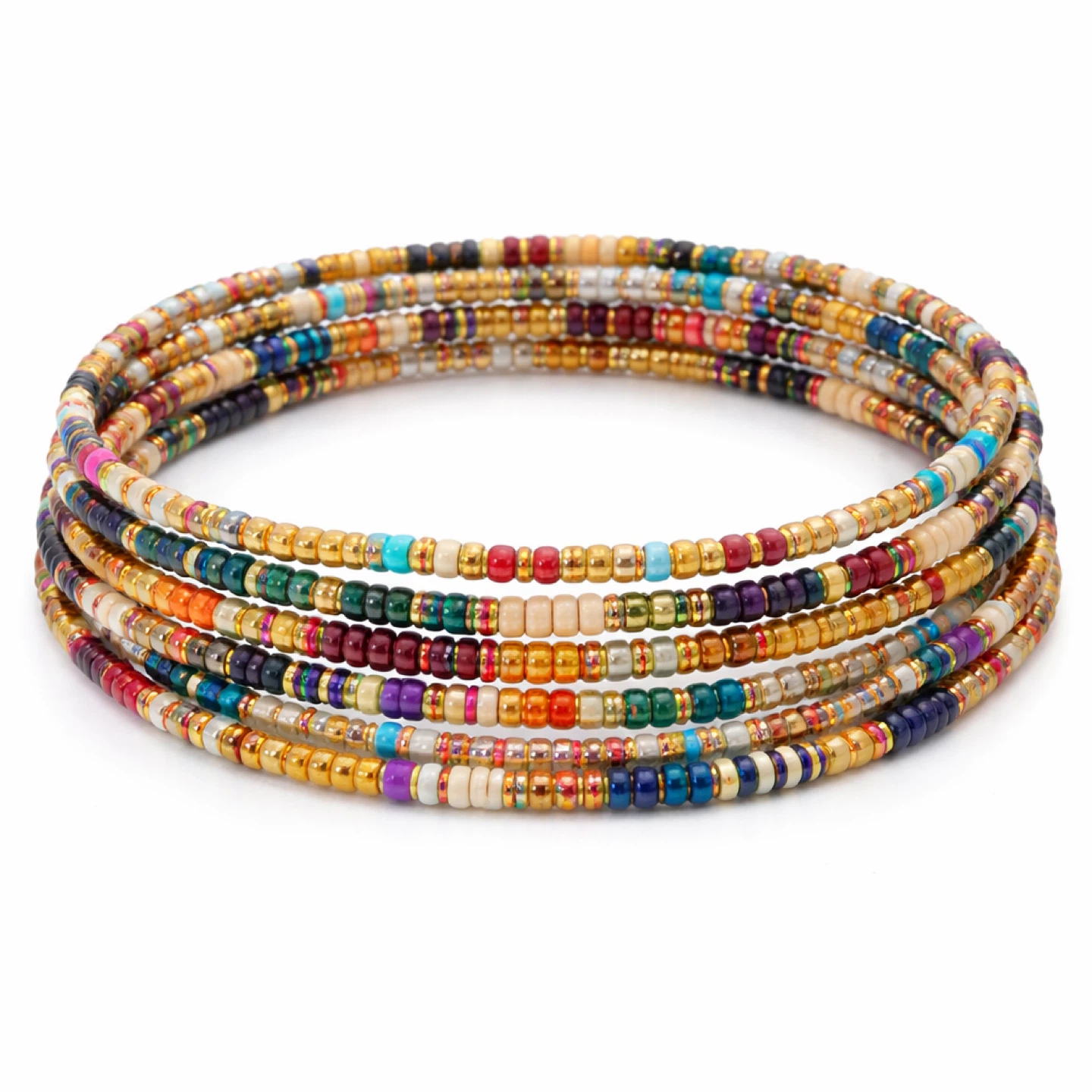 Beaded Anklets - Set of 4 - photo 5