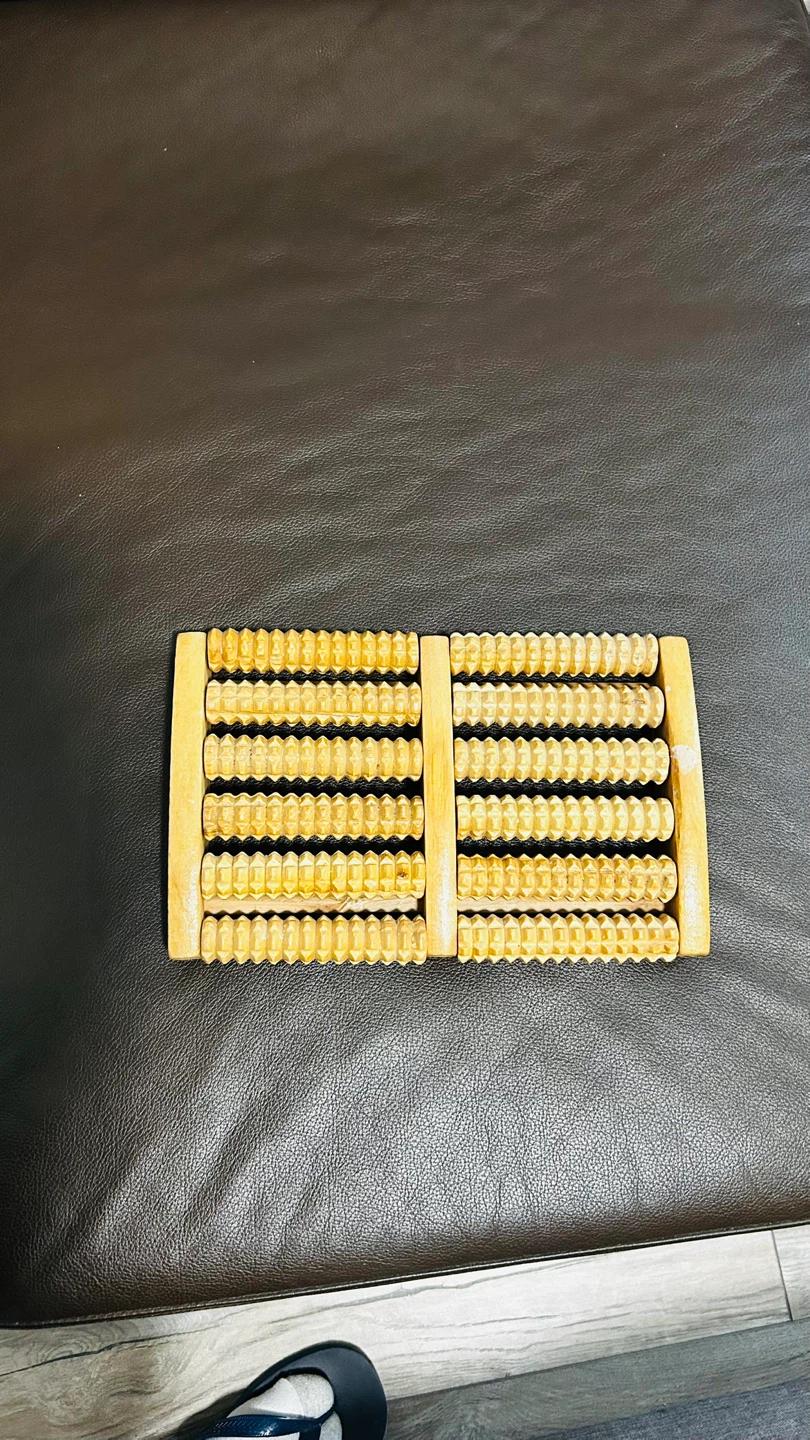 Wooden Foot Roller Massager