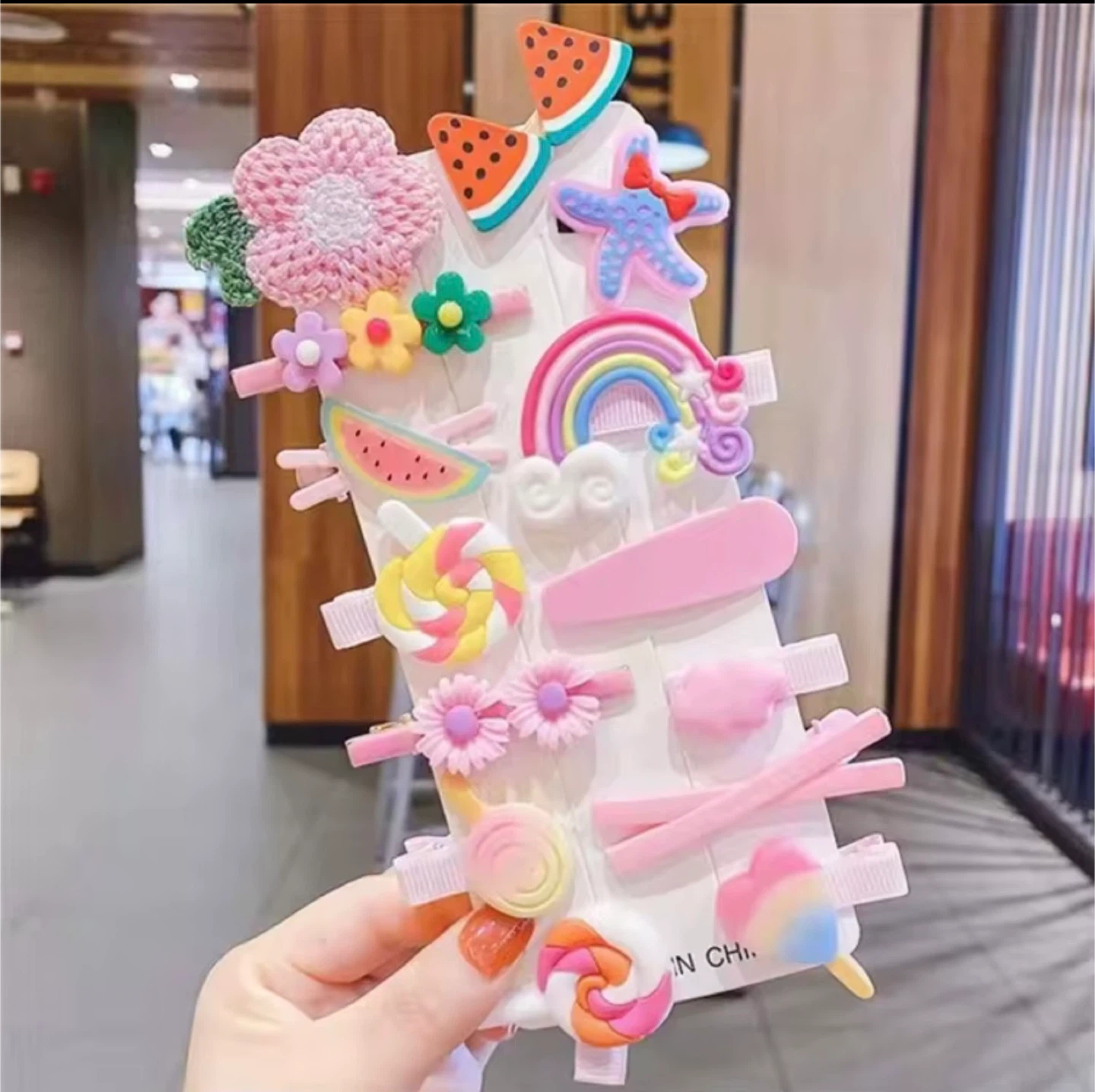 Kids Hair Clip Set - 14 Pieces - photo 4