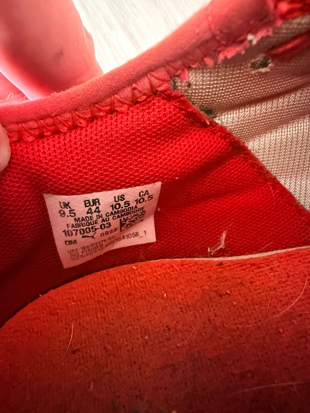 Puma Soccer Cleats - Orange, US Size 10.5 - photo 3