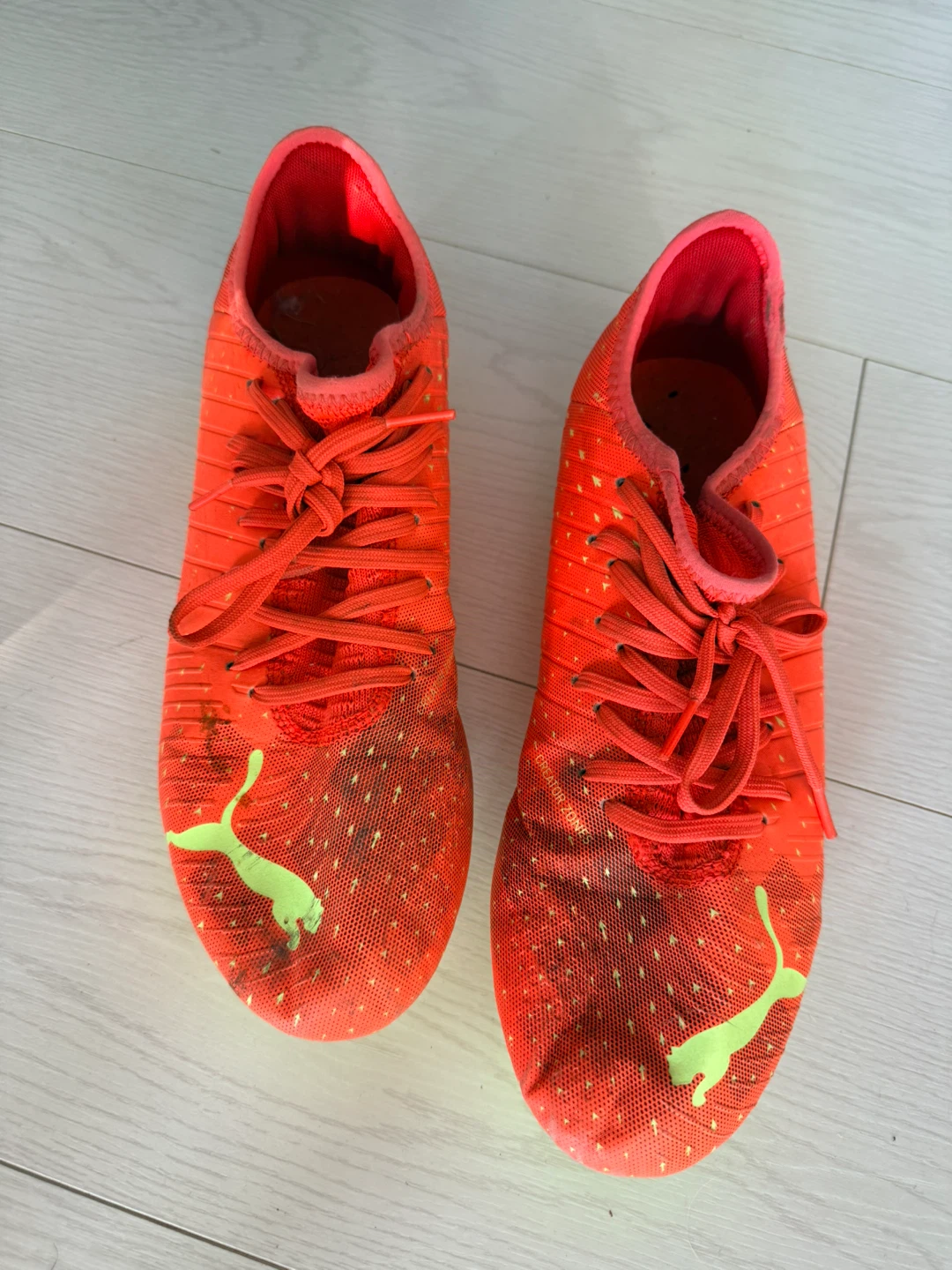 Puma Soccer Cleats - Orange, US Size 10.5