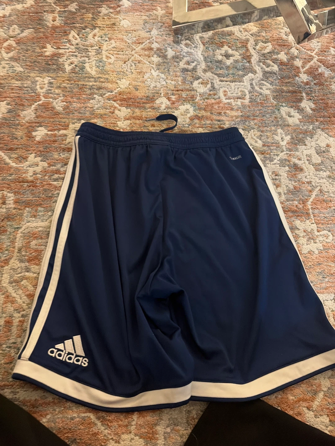 Adidas Navy Blue Climalite Athletic Shorts