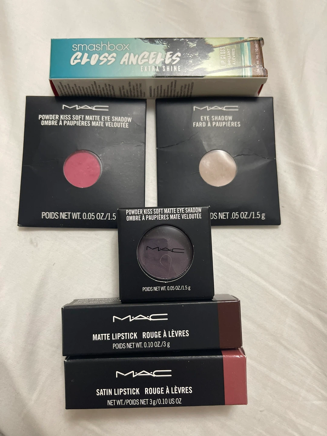 MAC Lipsticks and Eyeshadows
