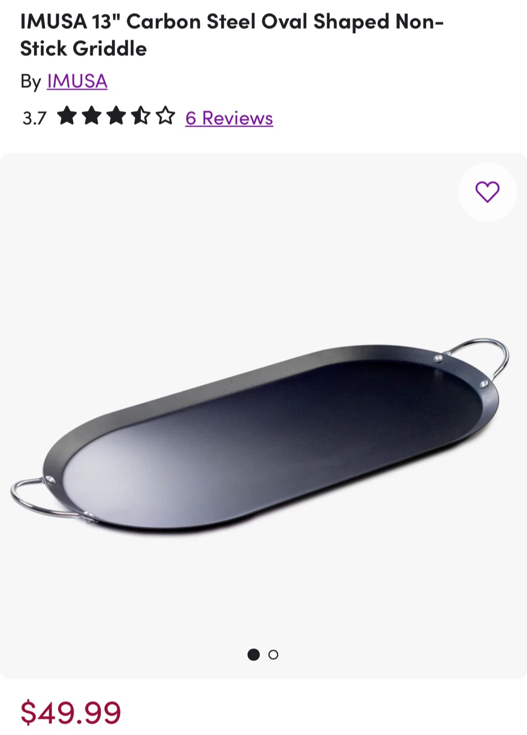 Non stick griddle