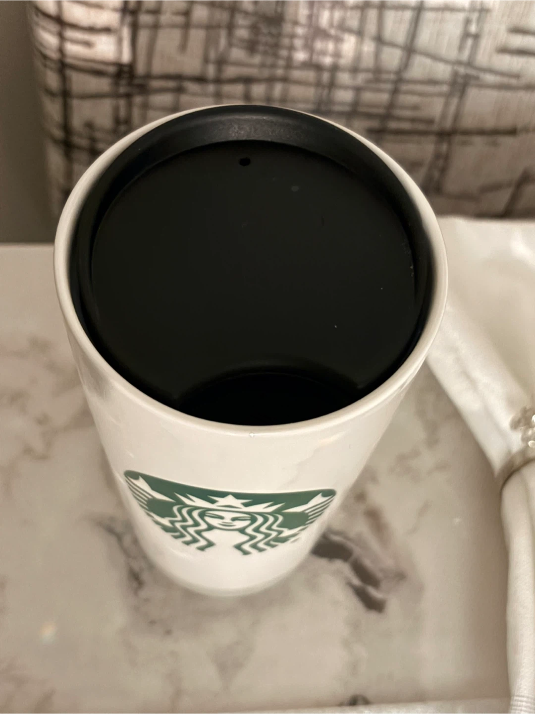 🥕Brand New Starbucks Ceramic Tumbler with Lid - photo 2