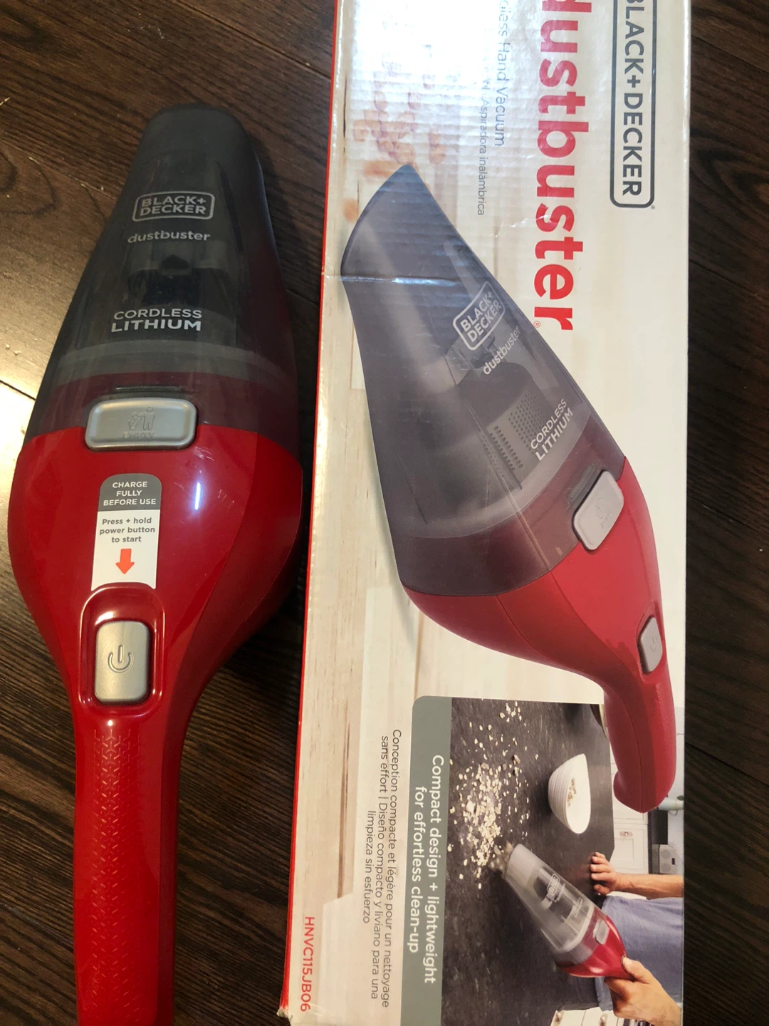 Black+Decker Dustbuster Cordless Lithium Hand Vacuum