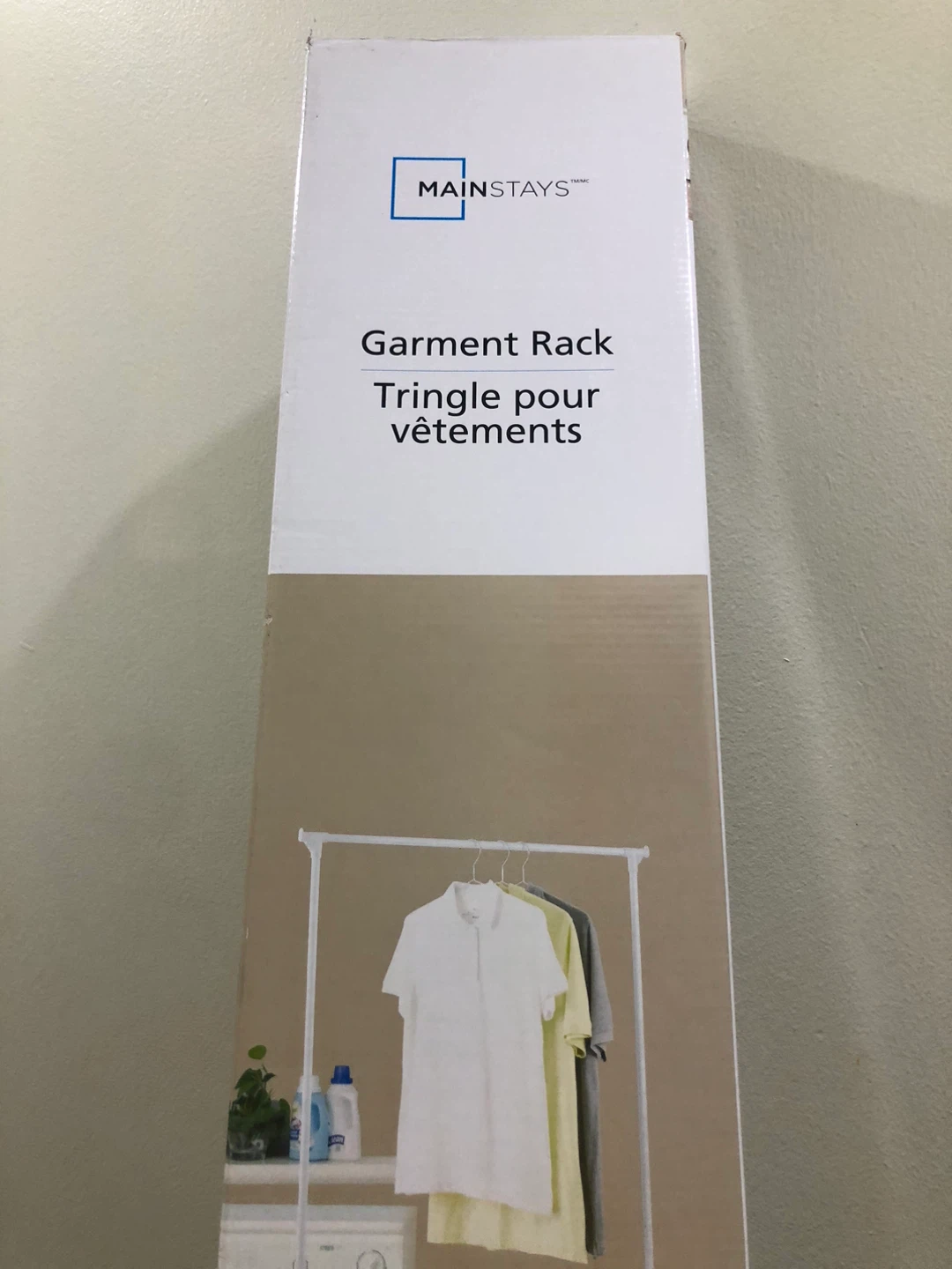 Mainstays Garment Rack on Wheels