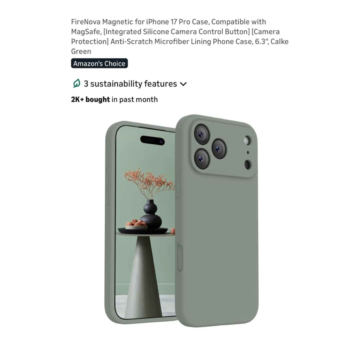 Brand new Magnetic for iPhone 17 Pro Case
