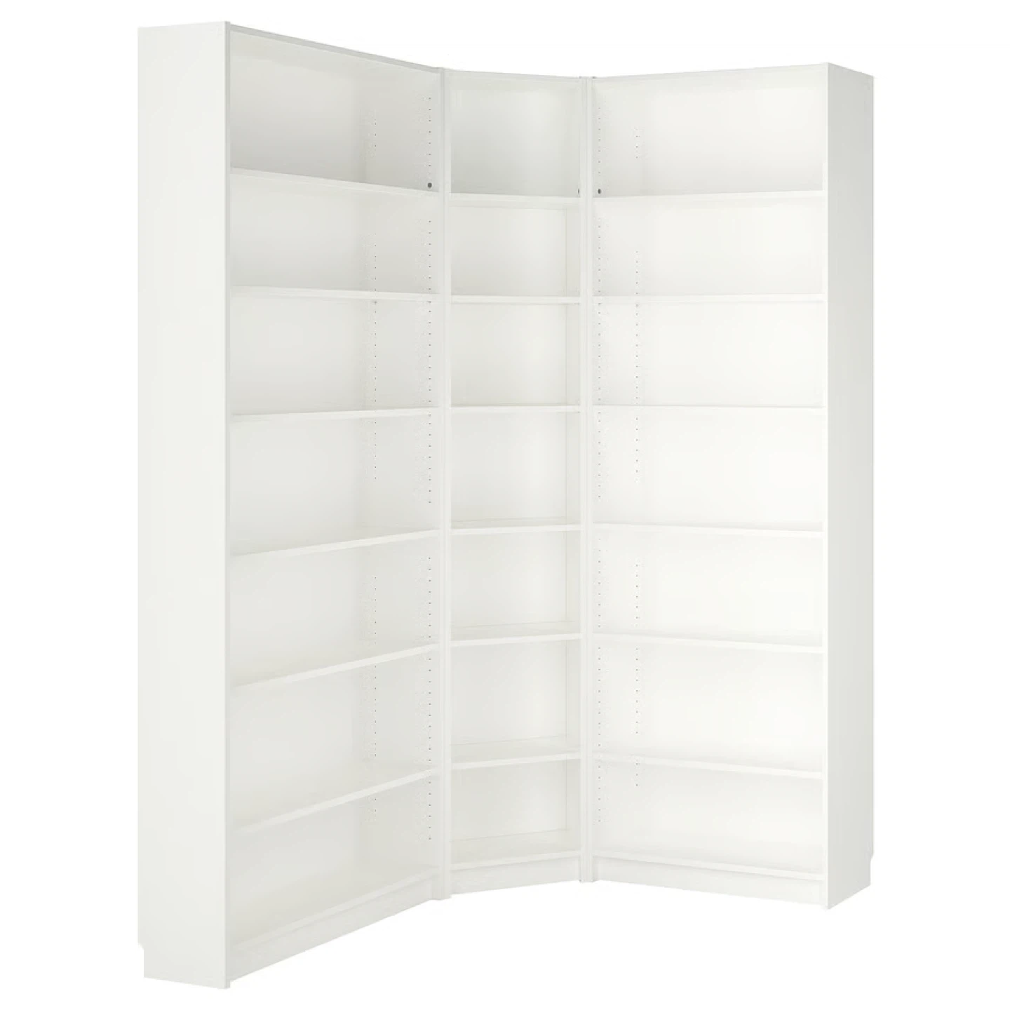 IKEA Billy Corner Bookcase Unit - White