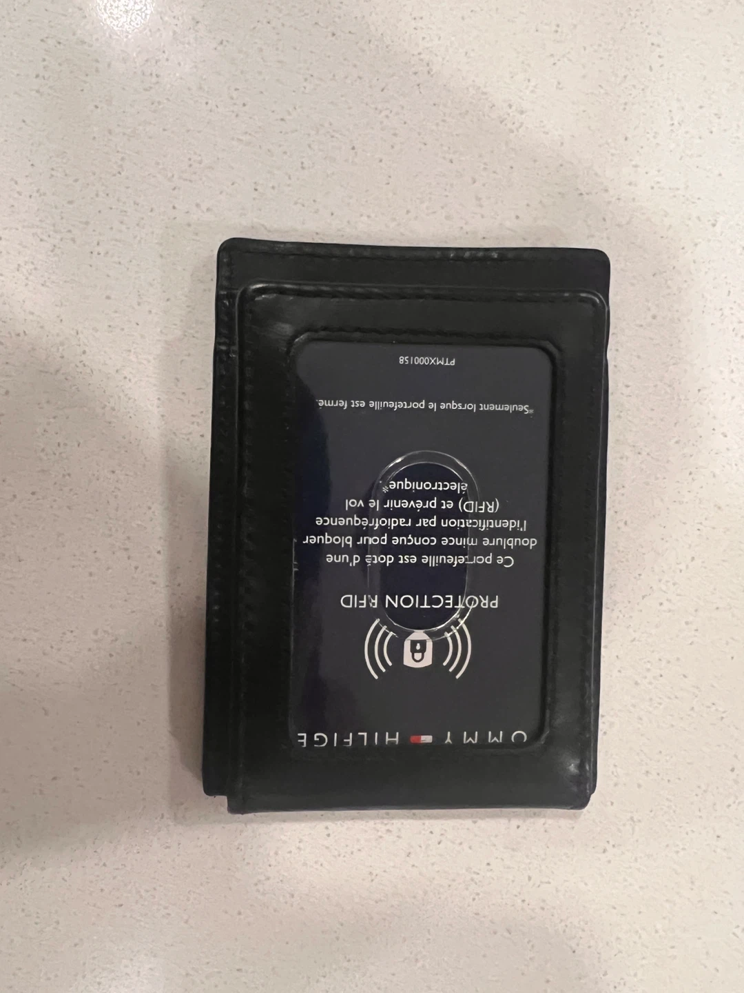 Tommy Hilfiger Black RFID Protection Card Holder Wallet - photo 2