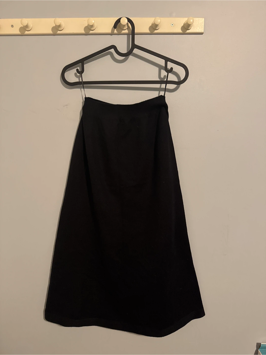 Black A-line Skirt
