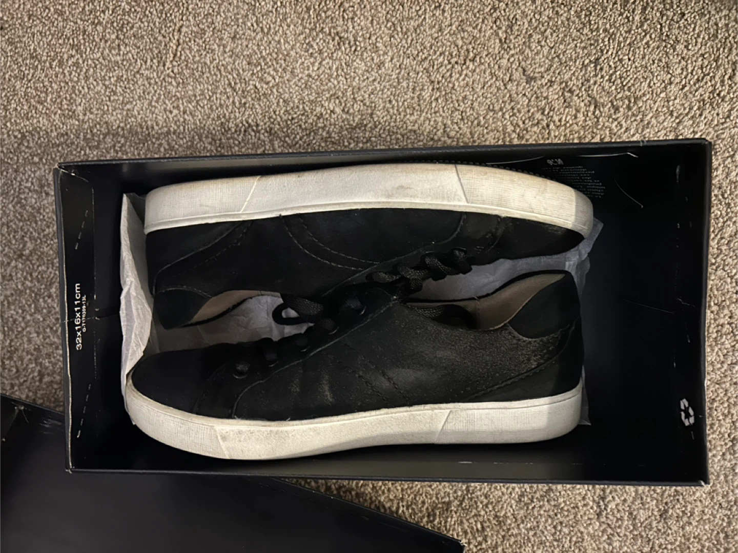 Naturalizer Morrison Black Leather Sneakers - photo 2