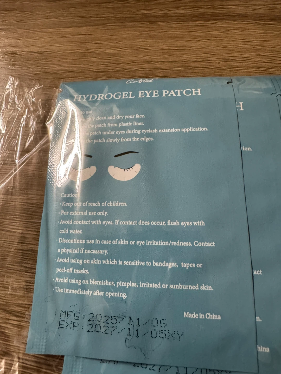 Hydrogel Eye Patch for Eyelash Extensions 🥕 - photo 2