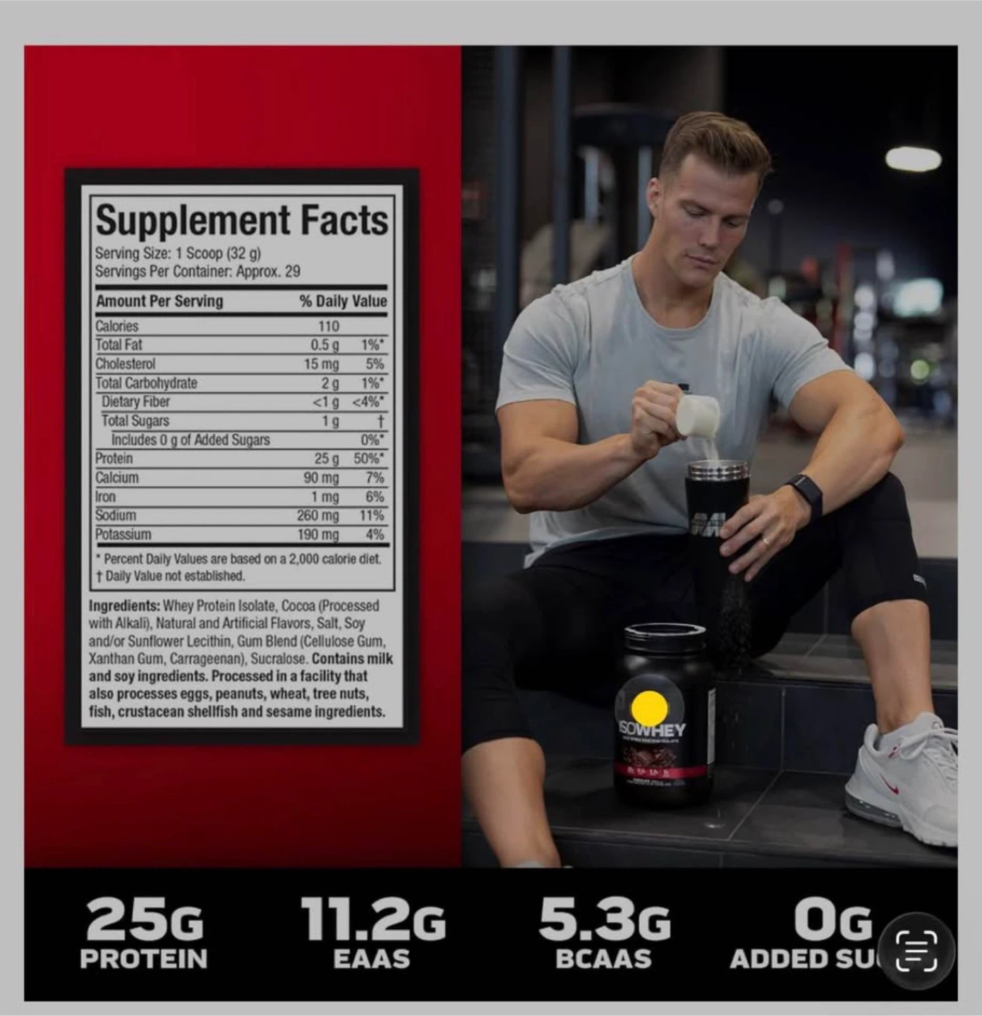 Muscletech ISO Whey Protein 907g - photo 3