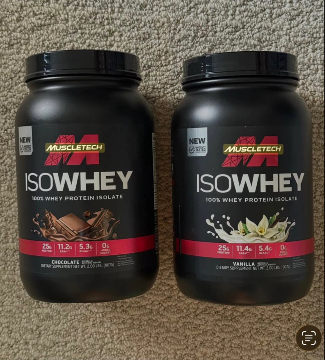 Muscletech ISO Whey Protein 907g