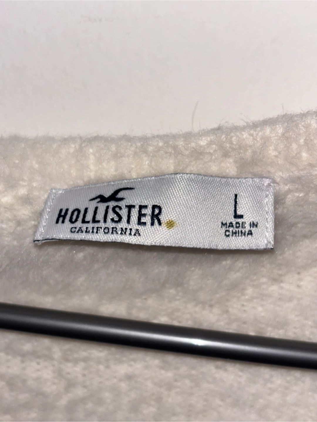Hollister Cream Cardigan Size L 🥕 - photo 2