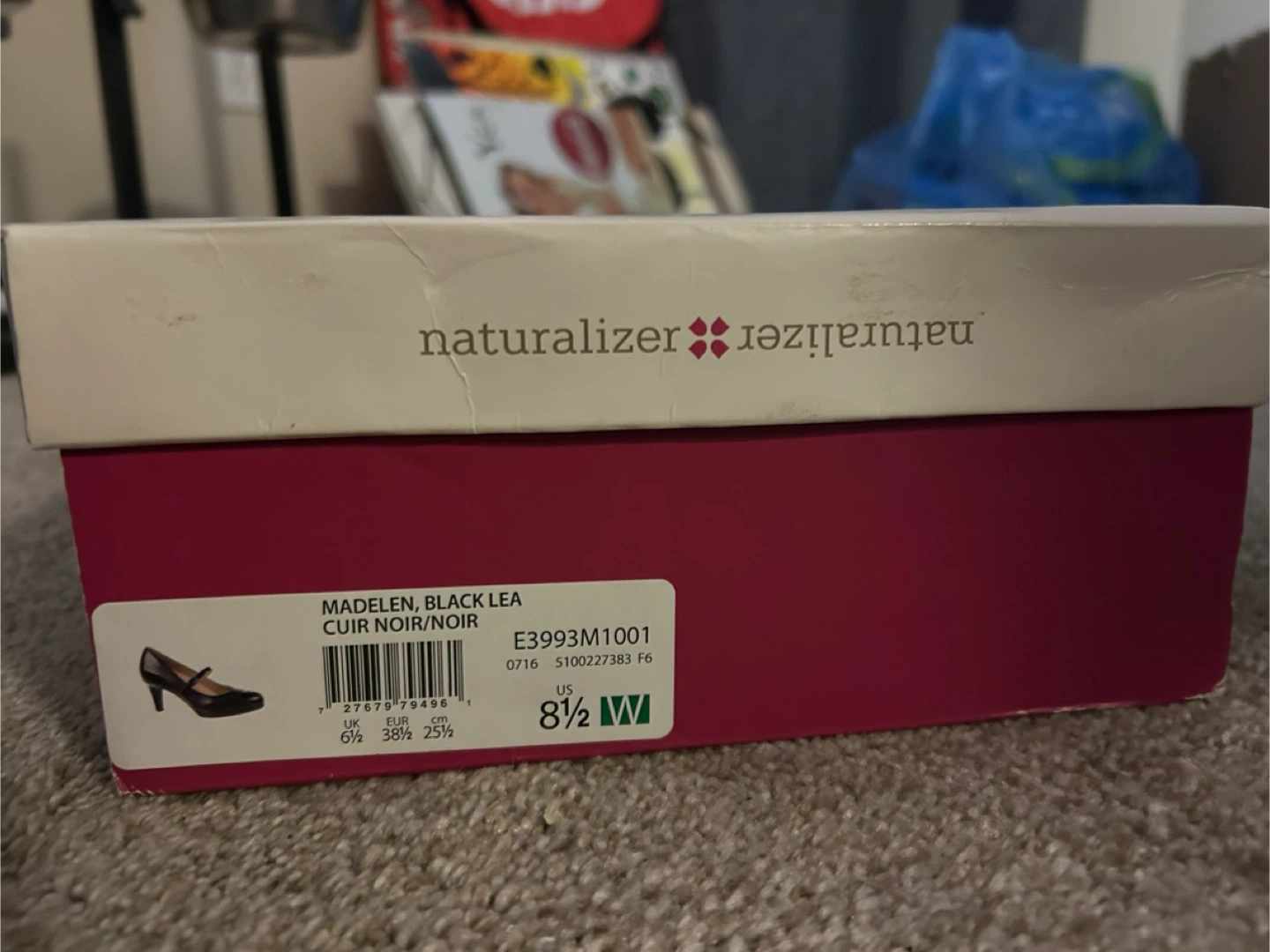 Naturalizer Black Mary Jane Heels - photo 2