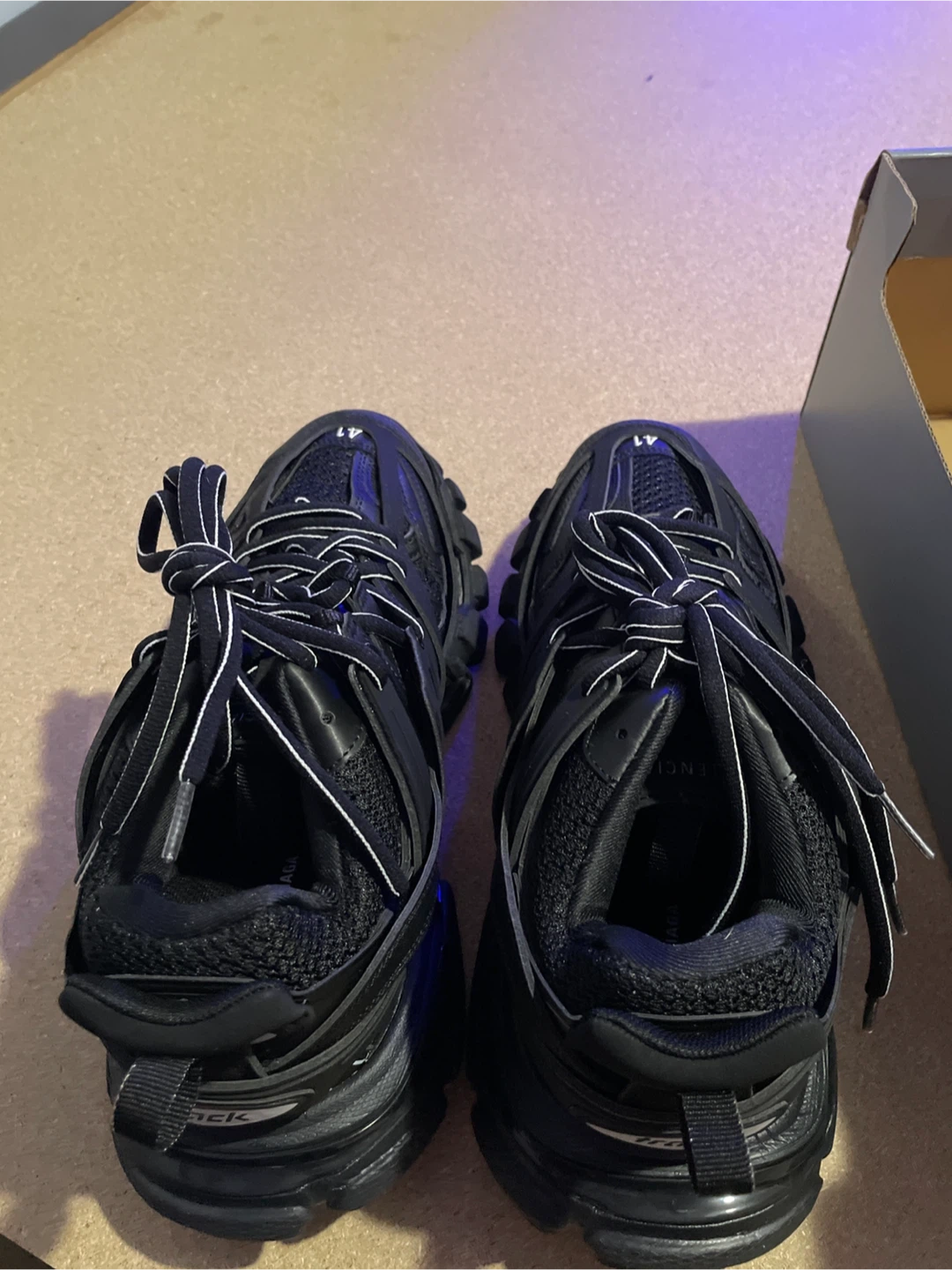 Balenciaga Track Runners Sneakers - Black - photo 3