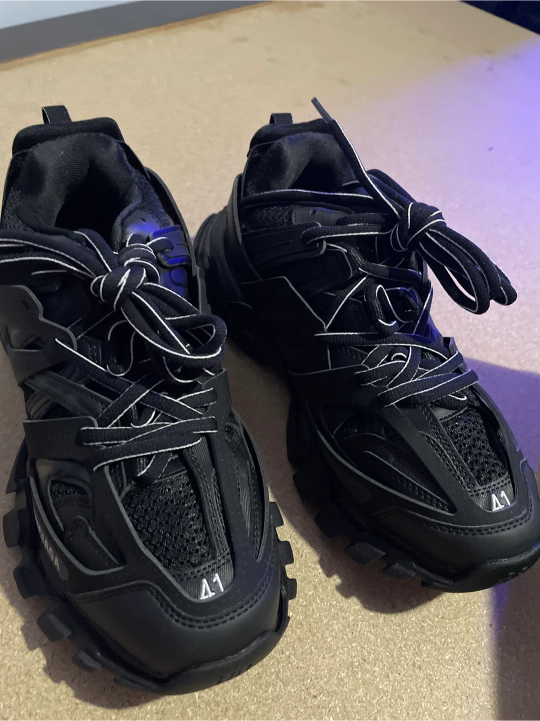 Balenciaga Track Runners Sneakers - Black - photo 4
