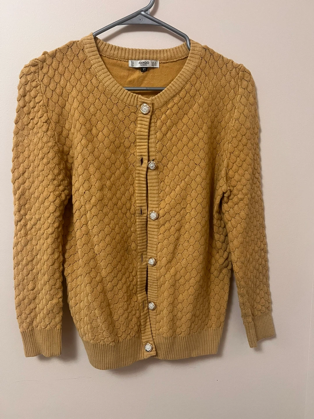 Women's Yellow Textured  -10$